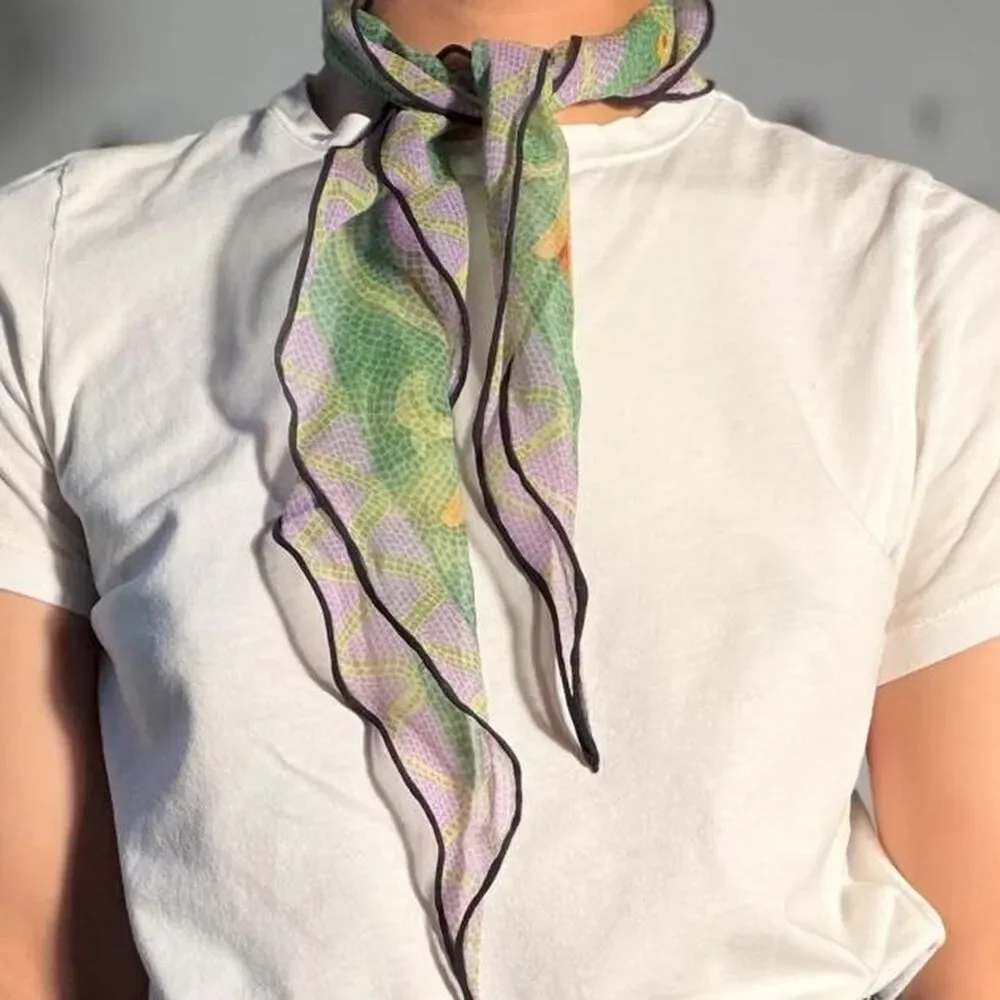 Sheer garden fairy hair scarf